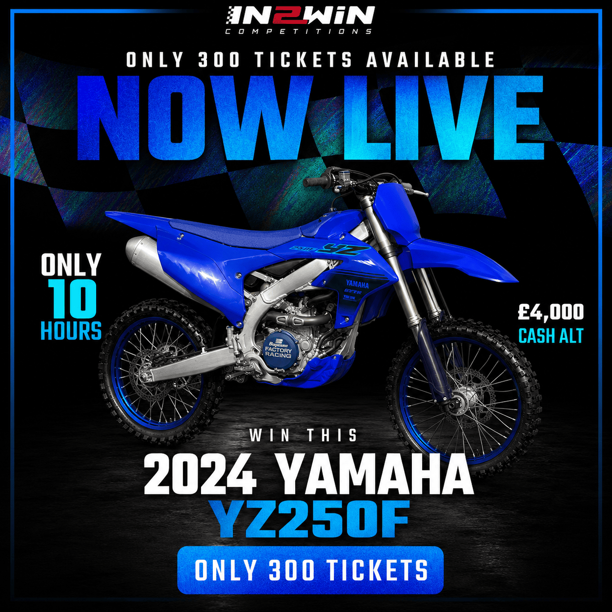 2024 Yamaha YZ250F – Only 10 Hrs