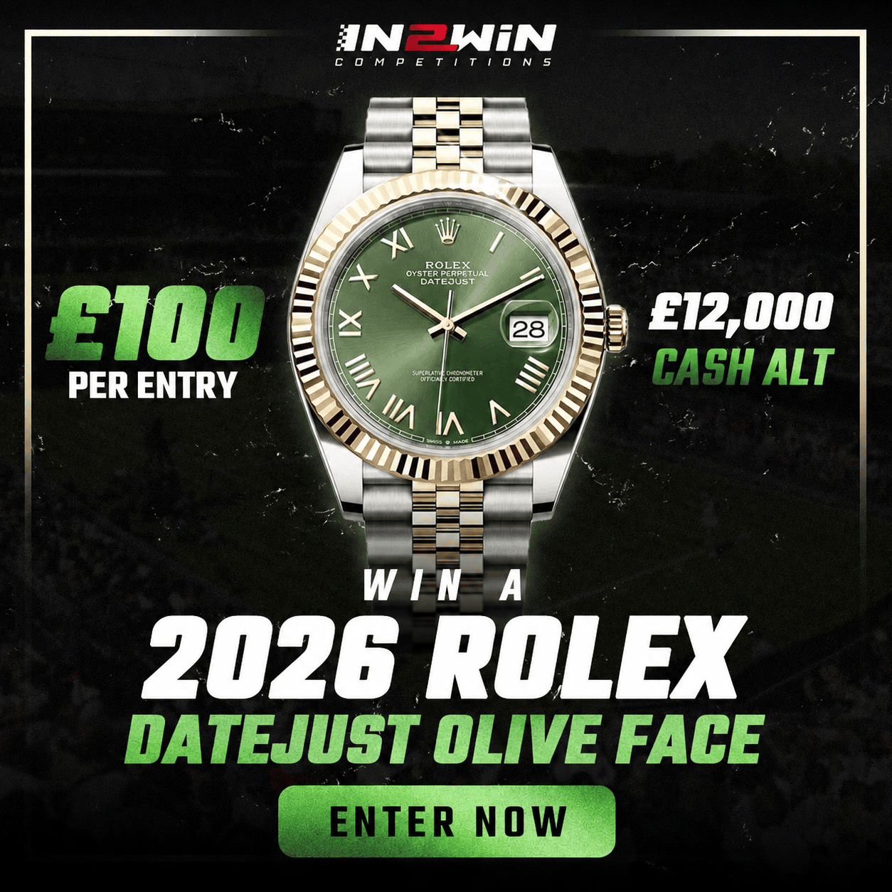 2026 Rolex Datejust Olive Face