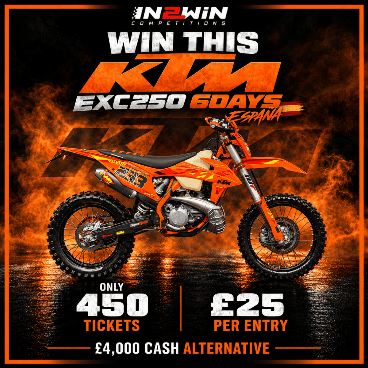 KTM EXC250 6DAYS Espania Edition