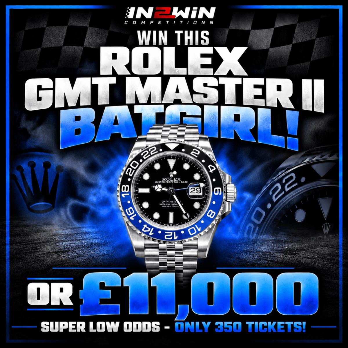 Rolex GMT Master II – “Batgirl”