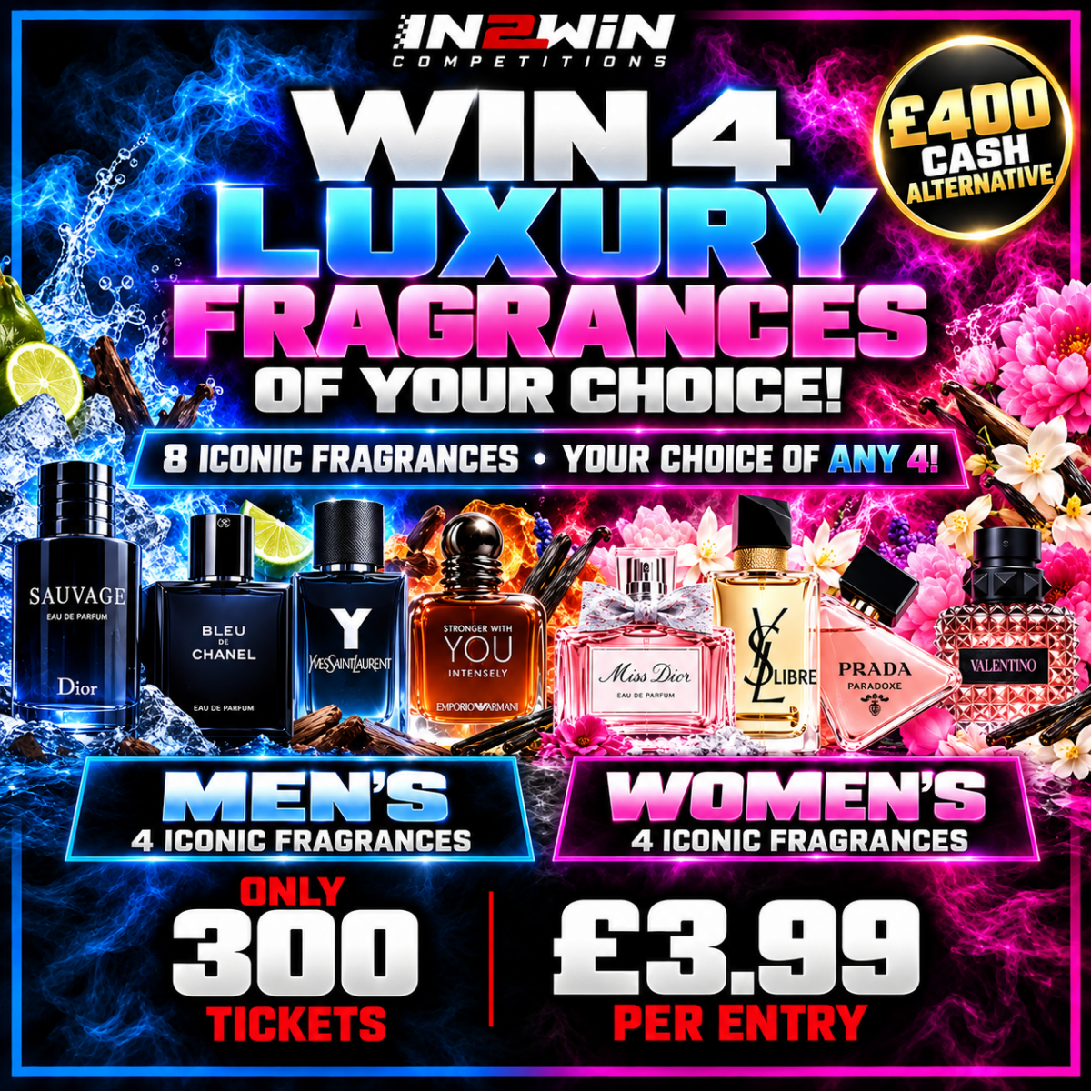 Win 4 Luxury Fragrances