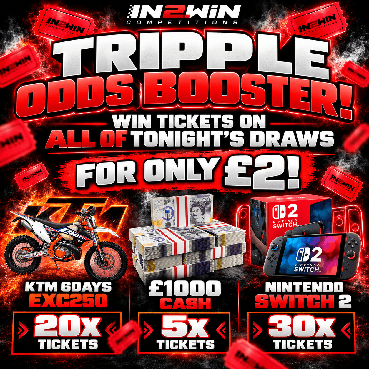 Triple Odds Booster #1